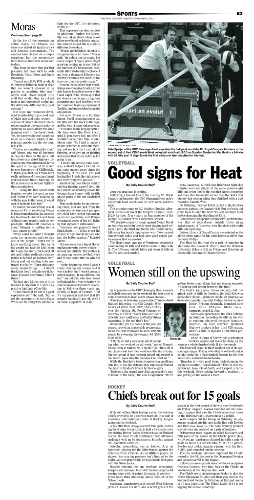 11-05-13 TUF Moras Spill