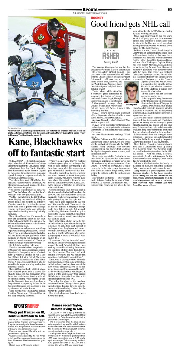 Dziurzynski Column 03-17-13