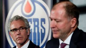 Edmonton Oilers general manager Craig MacTavish, left, and president of hockey operations Kevin Lowe (if still in the picture) have their work cut out for them in transforming the floundering franchise back into a Stanley Cup (or at least playoff) contender. That challenge might not be as daunting as pessimists persist, however, and could be accomplished with just a handful of moves.