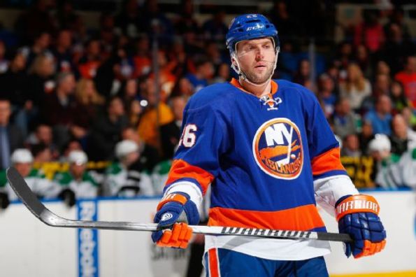 Mike Stobe/Getty Images Thomas Vanek's stint with the New York Islanders could be short-lived. If he's not signed to an extension by next Wednesday morning, he'll likely be traded with the Islanders out of the playoff picture.
